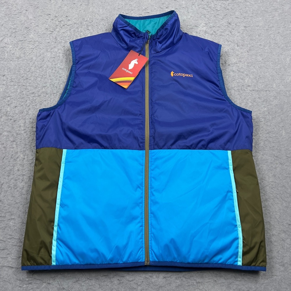 Cotopaxi Teca Calido Vest Mens XL Lightweight Insulated Colorblock The Wave Gorp